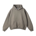 Kanye West Minimalist Heavyweight Fleece Hoodie – Slate Gray