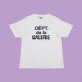 Gallery Dept. DÉPT. de la GALERIE Short Sleeve T-Shirt - White/Black