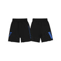 Vlone Side-Gothic Logo Sweatshorts - Black/Blue