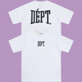 Gallery Dept. Arch Logo Short Sleeve T-Shirt - White/Black
