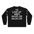 Kanye West x CPFM Long-Sleeve Graphic Tee – Black (SOFI Live)