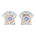 Gallery Dept. Sunburst Tie-Dye Sound Mind Short Sleeve T-Shirt - Pastel Multi